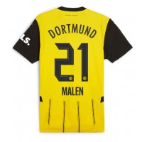Borussia Dortmund Donyell Malen #21 Hemmatröja 2024-25 Kortärmad